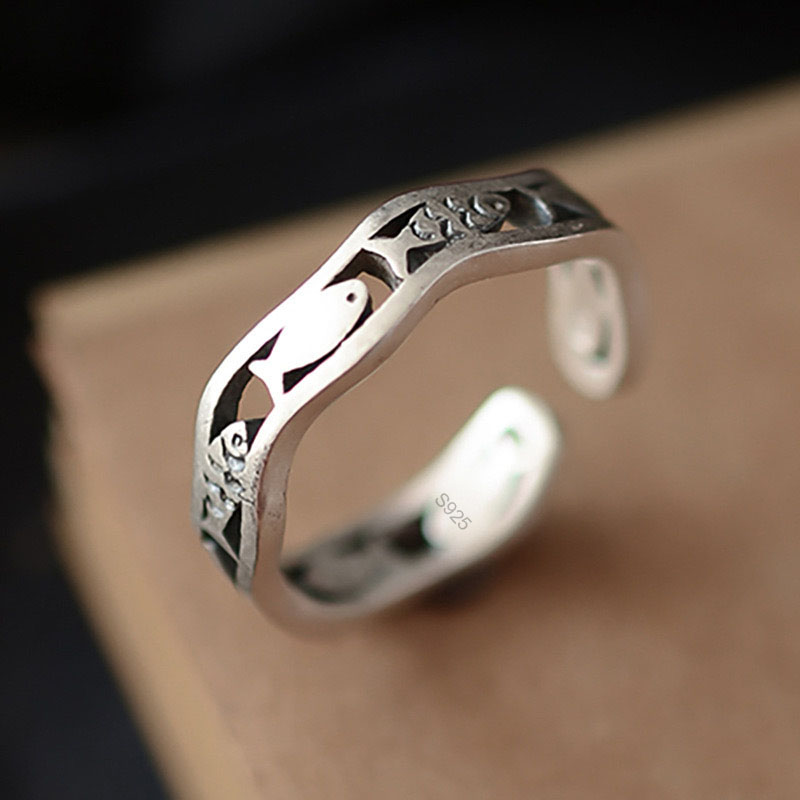 Men'S Minimalist Accessories - Кольца из стерлингового серебра 925 пробы