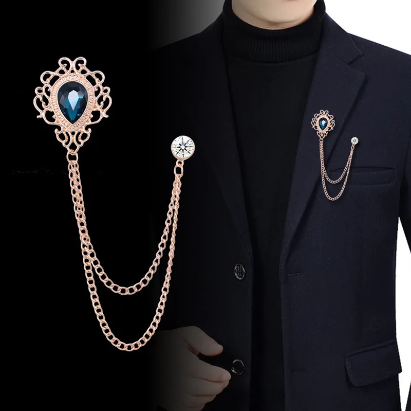 Men'S Accessories With Suits - Новая винтажная цепочка с кисточками и
