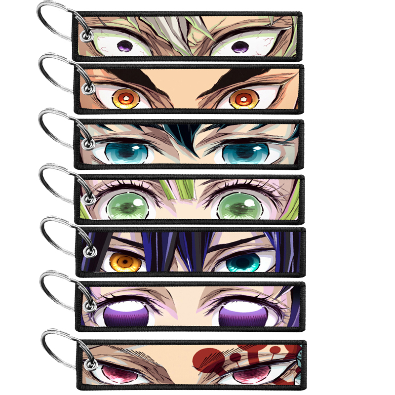 Men Accessories Ring - Брелоки Demon Slayers (1 шт.) для