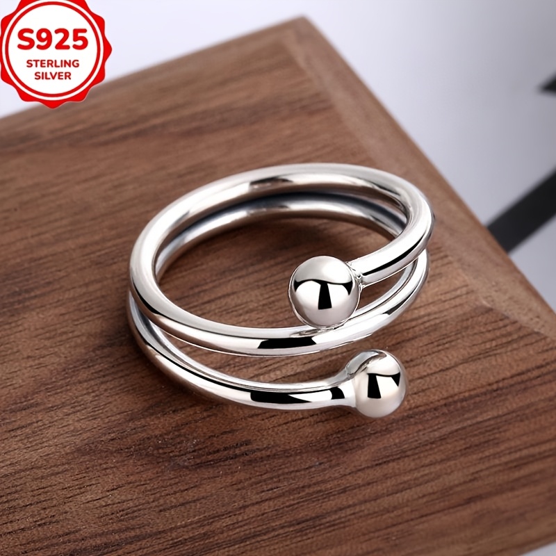 Men'S Minimalist Accessories - Милое кольцо из стерлингового серебра 925