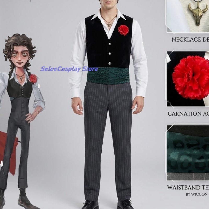 Men'S Accessories With Suits - Костюм для косплея по игре Identity