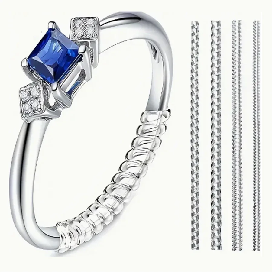 Men Accessories Ring - 4/8 шт.-регулятор размера кольца-невидимая защита кольца,