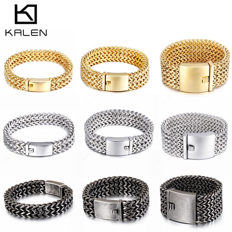 Men Accessories In Dubai - Новые браслеты KALEN из нержавеющей стали