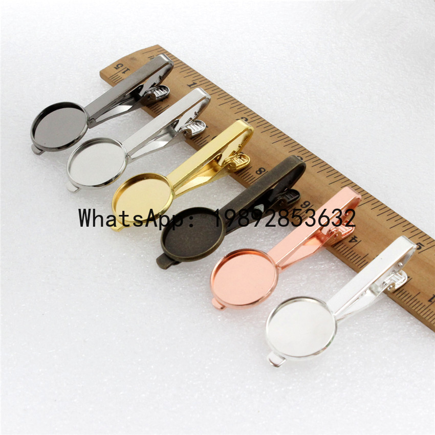 Men'S Accessories Tray - Медные заготовки для галстук-клипс LYY Onebeading,