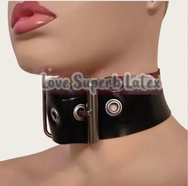 Men'S Accessories Clothing - Латексный чокер 0,4 мм, сексуальный, резиновый,