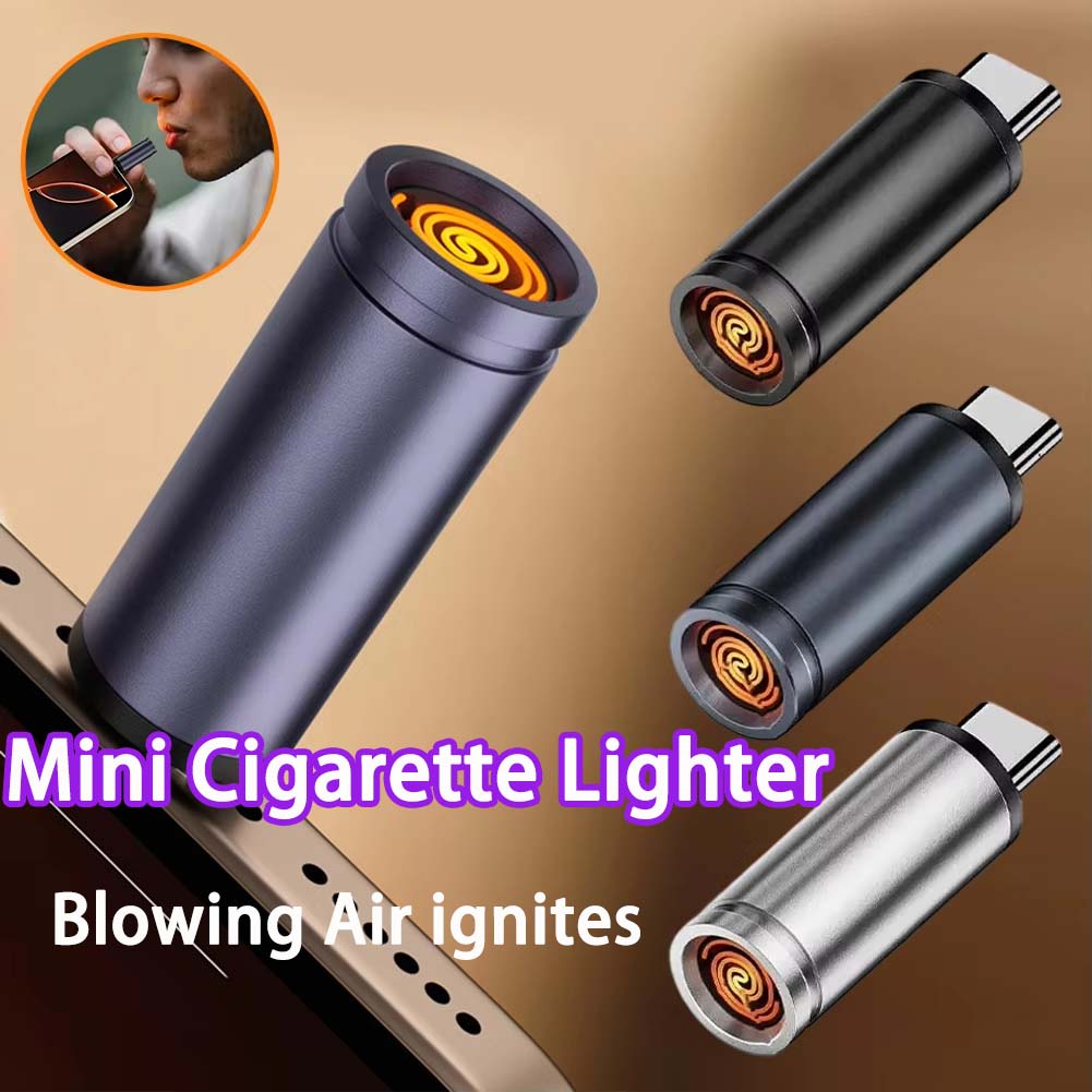 Мини-зажигалка Type-C для моби – обзор и цена Lighter Windproof