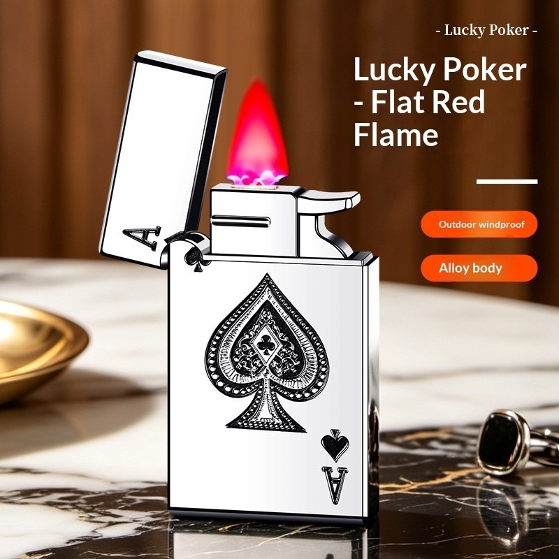 Ветрозащитная зажигалка Ace of – обзор и цена Lighter Windproof