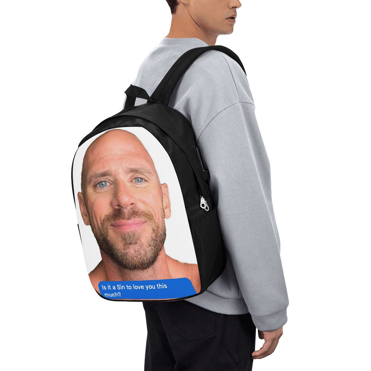 Рюкзак Johnny Sins Flirty Text – обзор и цена Men Accessories For Travel