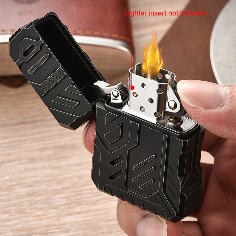 Чехол для зажигалки из титанов – обзор и цена Lighter Windproof