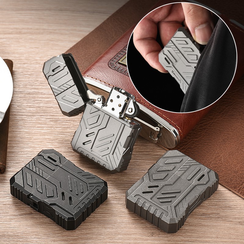 Чехол для зажигалки из титанов – обзор и цена Lighter Windproof