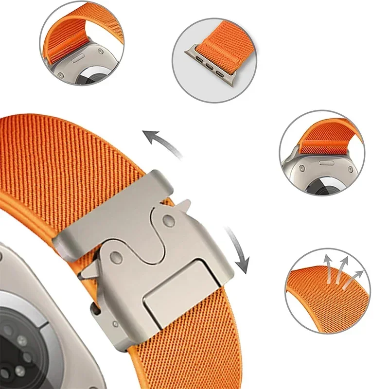 Парашютный ремешок для Apple W – обзор и цена Men Accessories Website