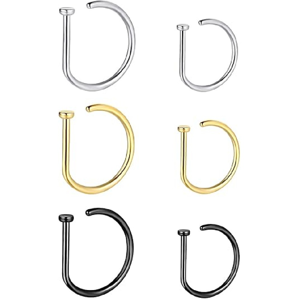 Набор из 4-х D-образных колец  – обзор и цена Men'S Minimalist Accessories