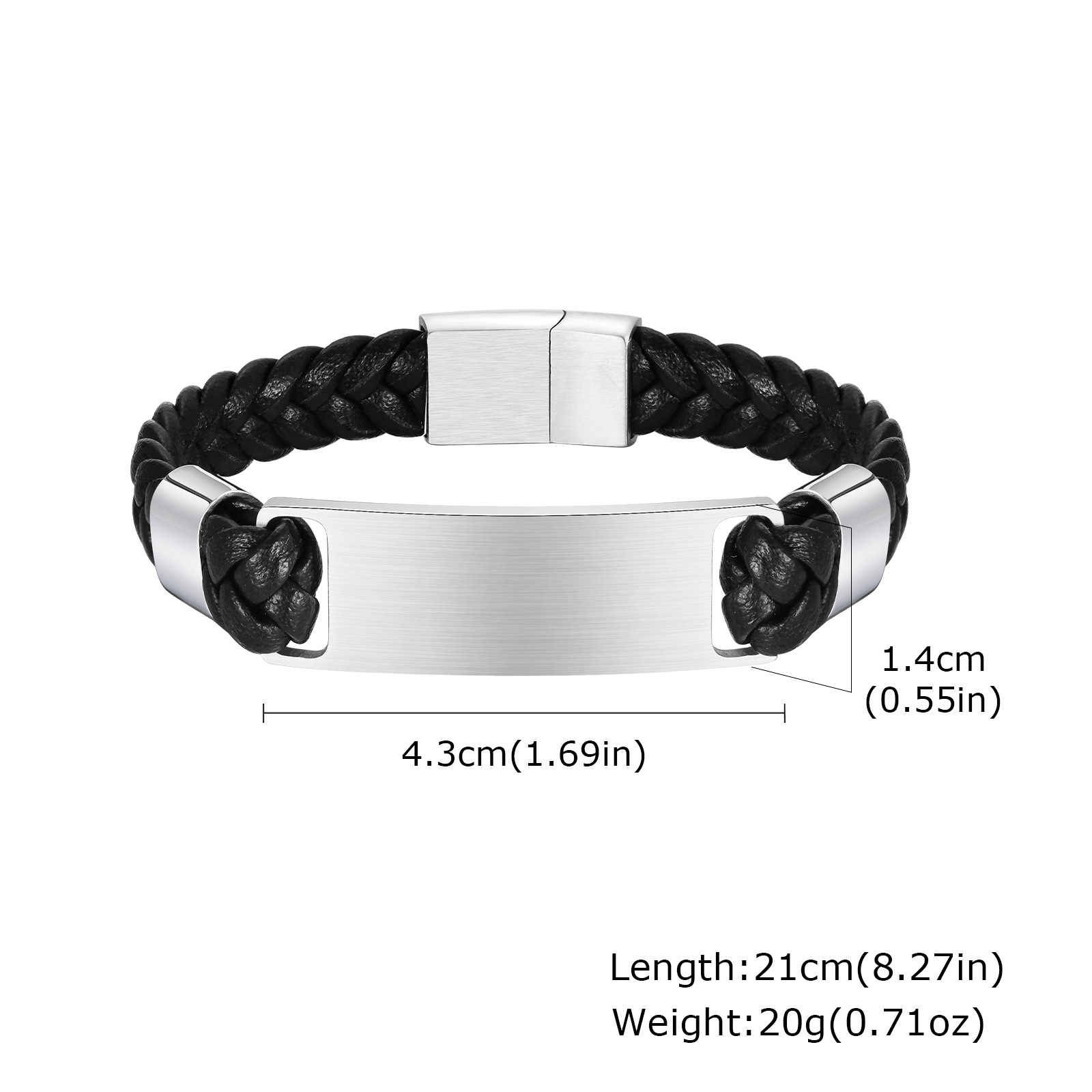 Мужской плетеный кожаный брасл – обзор и цена Men Accessories For Gift